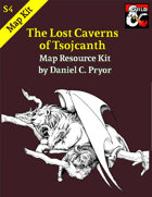 DM Notes & Maps for The Lost Caverns of Tsojcanth Maps
