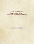 Bard: College of the Devils Piper