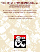 The Ruins of Undermountain - The Lanceboard Room and Librarium Environments