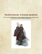 5e Rust Knight: A Fighter Archetype
