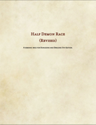 Half Demon Revised (Race)