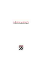 Une Fumée Venue de Kara-Tur