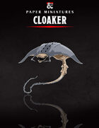Cloaker Paper Miniature