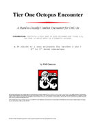 Gigantic Octopus Encounter (Tier 1)