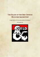 Blade of the Red Church (Roguish Archetype)