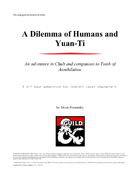 A Dilemma of Humans and Yuan ti
