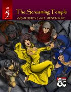 Q1 The Screaming Temple