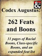 262 Feats and Boons
