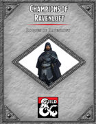 Champions of Ravenloft: Rogues of Ravenloft