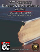 VeX's 5E Books as Items