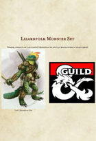 Lizardfolk Monster Set