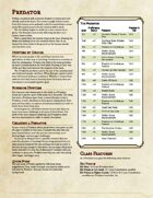 5e Class - The Predator