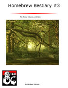 Homebrew Bestiary #3