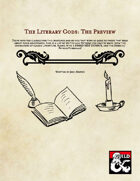 The Literary Gods: Preview
