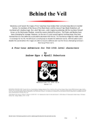 CCC-DFW-01-02 Behind the Veil