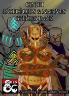 Cindh Insectoids and Natives Species Pack
