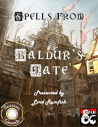 Spells from Baldur's Gate (Fantasy Grounds)