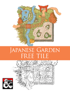 Japanese Garden (5x5 Tile) Dungeon Squares