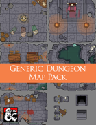 Generic Dungeon (Five 5x5 Tiles) Dungeon Squares