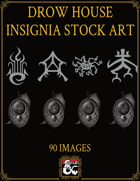 Drow House Insignia Stock Art