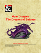 Gem Dragons - Dragons of Balance