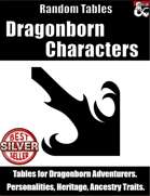 Dragonborn Characters - Random Tables