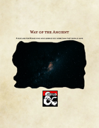 Way of the Ancient