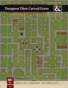 Dungeon Tiles: Carved Grass