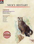 Nick's Bestiary