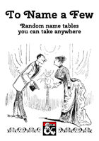 To Name a Few