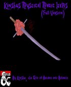 Kinshu’s Mystical Magic Items (Full Version
