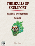 The Skulls of Skullport: Random Encounters Tables