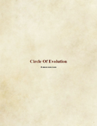 Druid Subclass: Circle of Evolution