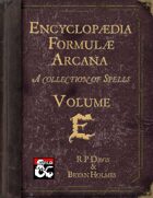 Encyclopaedia Formulae Arcana - E