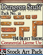 Dungeon Stuff and Objects - Stock Art Pack
