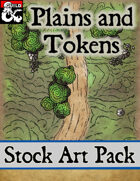 Plains and Tokens - Stock Art Pack