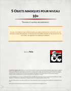 5 Objets magiques Niveau 10+