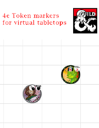 Dungeons and Dragons 4th Edition - Token Markers Pack