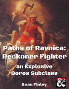 Paths of Ravnica: Boros Reckoner Fighter