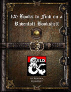 100 Books to Find on a Ravenloft Bookshelf (Fantasy Grounds)