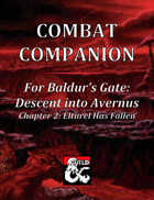 Combat Companion for Baldur's Gate: Descent into Avernus. Chapter 2.