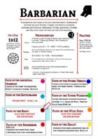 Visual Guide to Barbarians - Path of the Beast