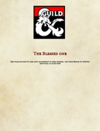 The Blessed One