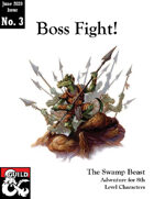 The Swamp Beast (Boss Fight: Issue #3)