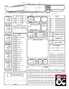 5E Simplified Character Sheet Bundle