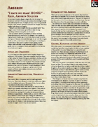 The Arserin | Draconic Goosefolk | 5e Race