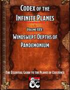 Codex of the Infinite Planes Vol 25 Pandemonium