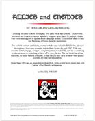 Allies and Enemies Vol. 1