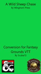 A Wild Sheep Chase FG Conversion