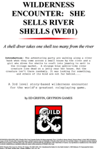 She Sells River Shells